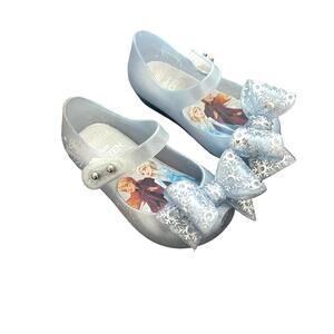 Mini Melissa Frozen Jelly Shoes size 5 toddler